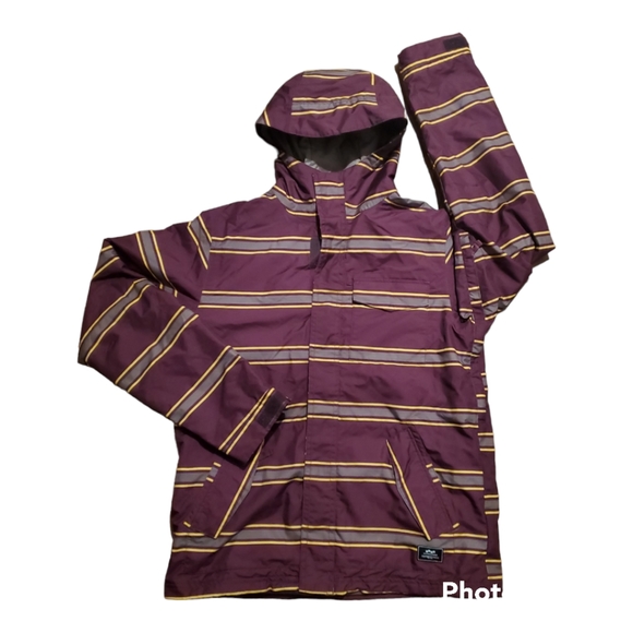 Foursquare Snowboard Jacket Microshield Mens Small - Picture 2 of 10